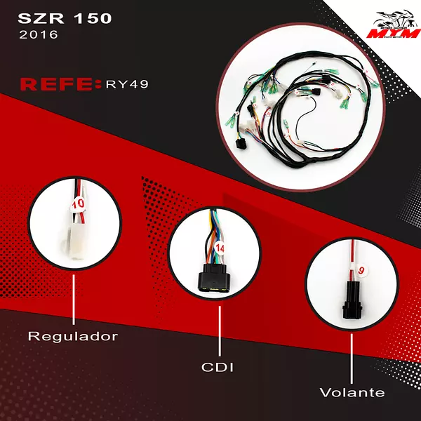 Sistema Electrico Szr 150 Yamaha