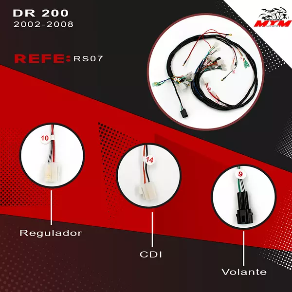 Sistema Electrico De Dr 200 Suzuki Todos Los Modelos