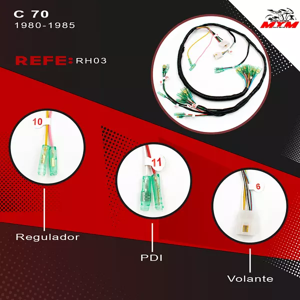 Sistema Electrico C 70 Honda