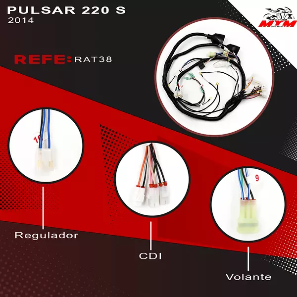 Sistema Electrico Pulsar 220 S Auteco